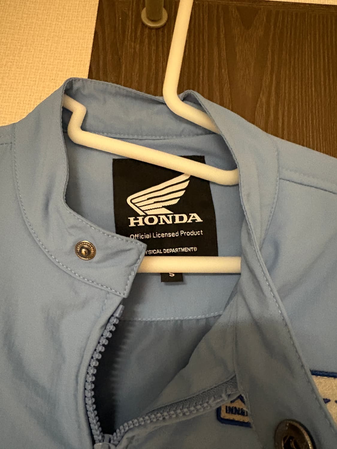 S, 실착 1회 / 혼다 모터사이클 레이싱 블루종 자켓  상품이미지4