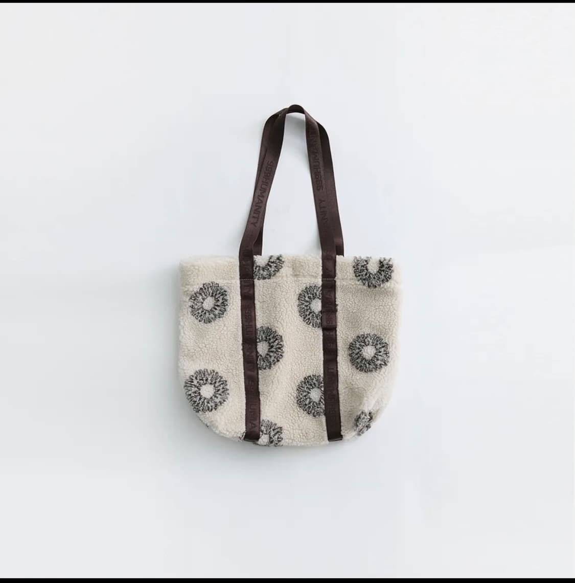 999휴머니티 빅 플리스 토트백 상품이미지6