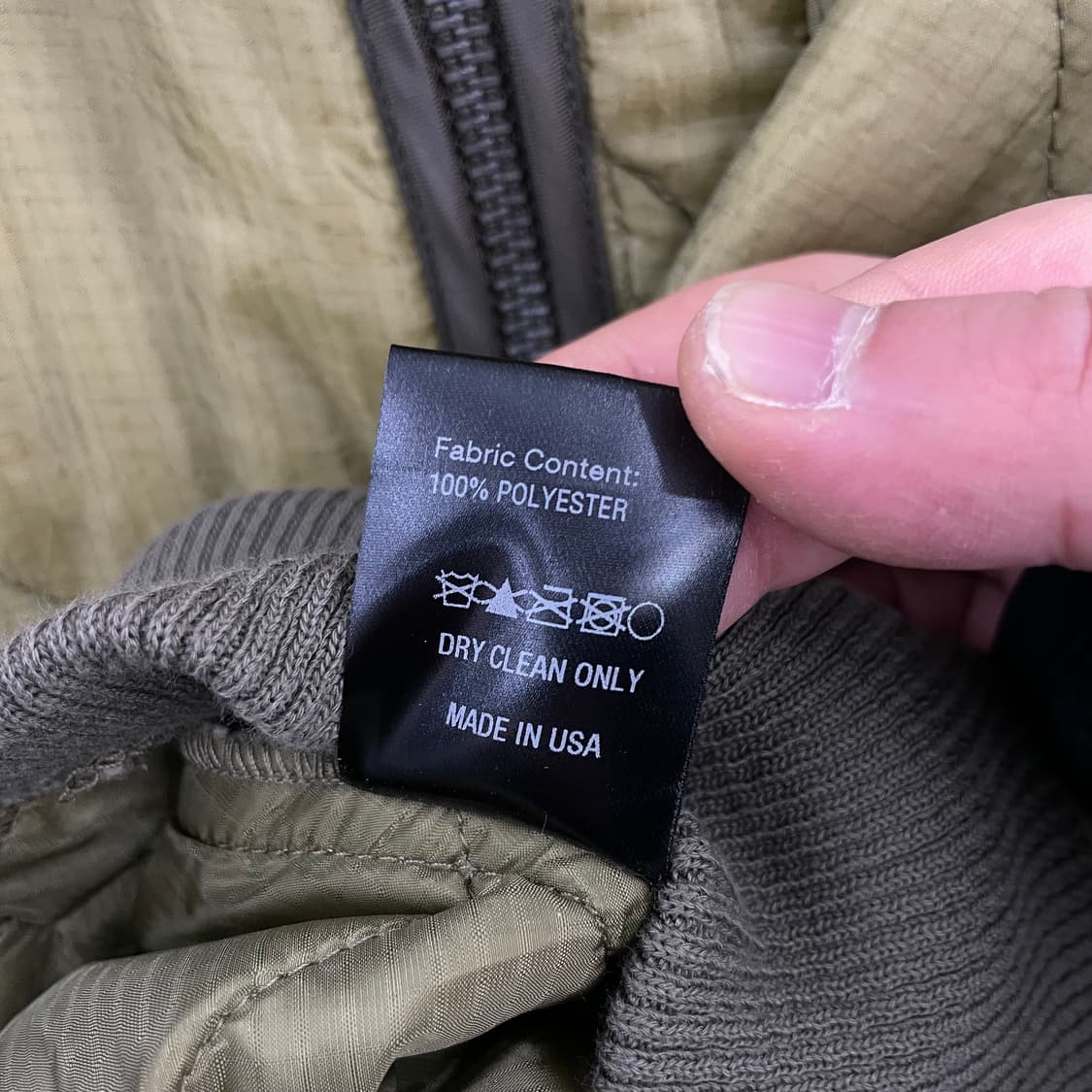 R13 알써틴 23FW M65 퀼팅 라이너 봄버 자켓 상품이미지9