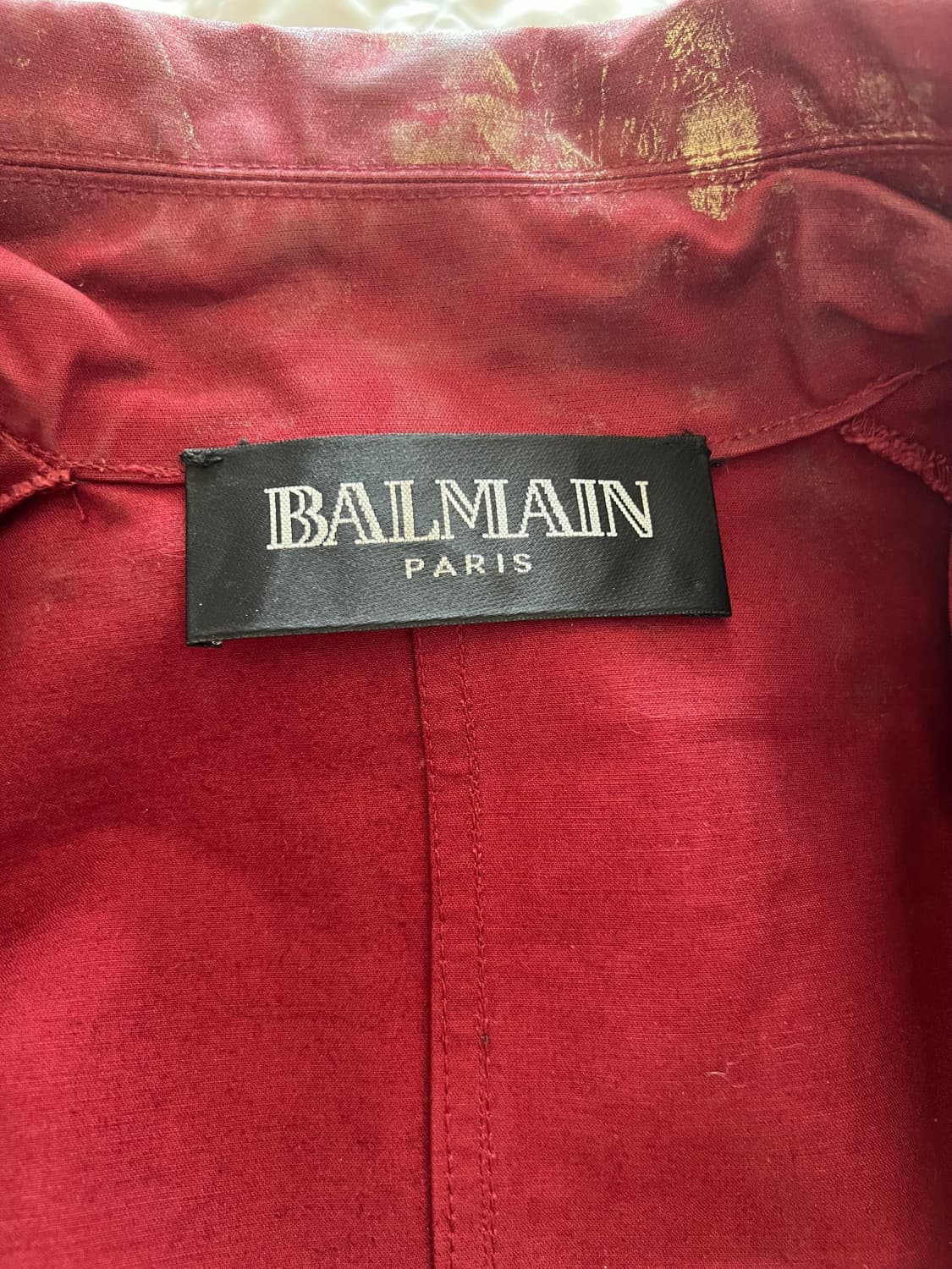 Balmain 2010 Gold-brush Napoleon coat 36 상품이미지5