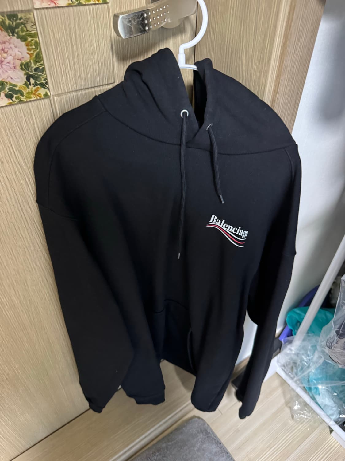 발렌시아가 후드티 라지사이즈 상품이미지1