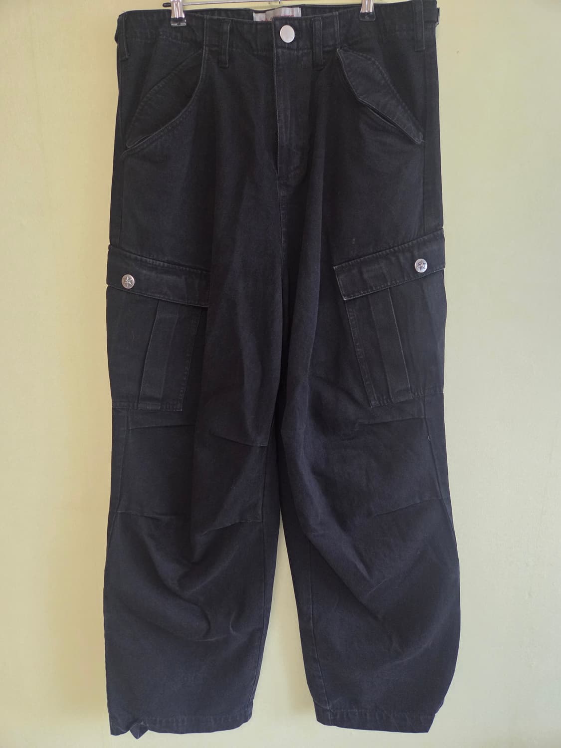 [2] 아오이로 히카리 스냅 m65 팬츠 블랙 상품이미지2