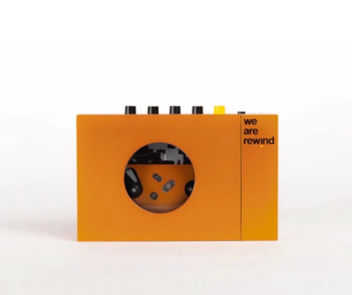 We Are Rewind 휴대용 카세트 플레이어 상품이미지1