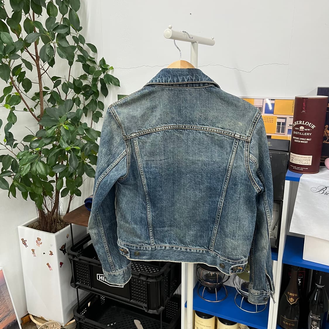 빈스 우먼 데님 자켓 XS 상품이미지6