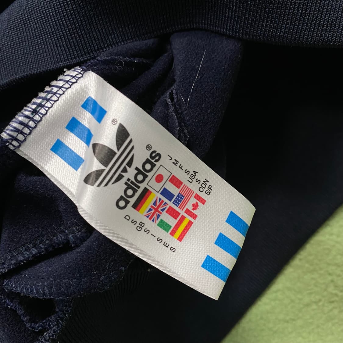 아디다스 네이비 하늘 슈퍼스타 슈즈 후드 져지 트랙탑 상품이미지3