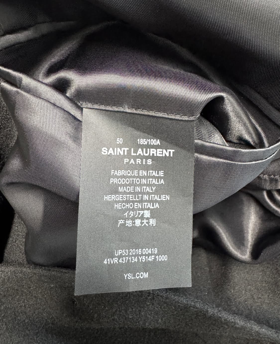 SAINT LAURENT 2016 생로랑 오피서 블레이저 자켓 50 상품이미지10