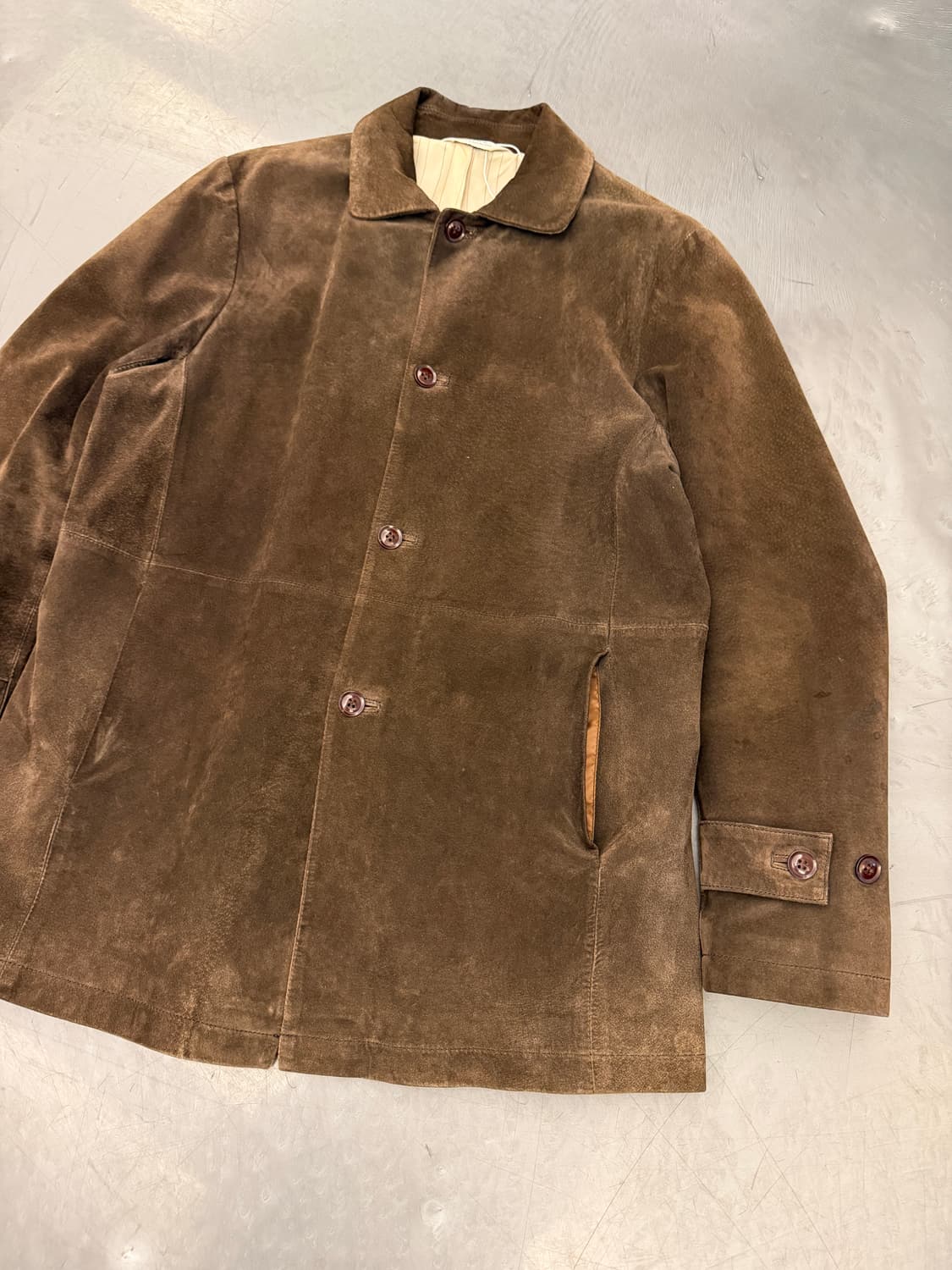 EDIFICE PIG SKIN LEATHER JACKET 돈피레더자켓 상품이미지5