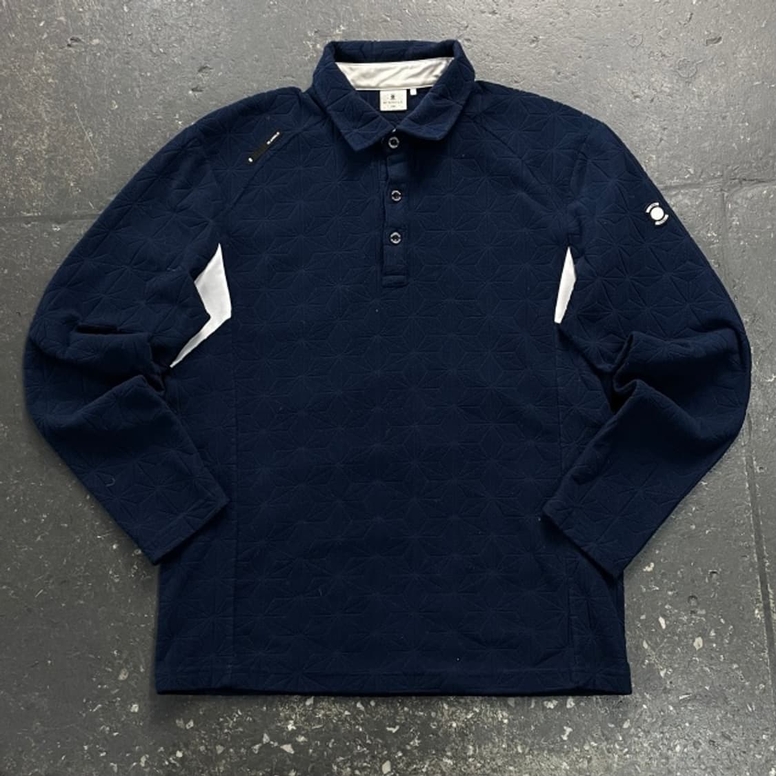 100 와이드앵글 자가드 카라티  상품이미지1