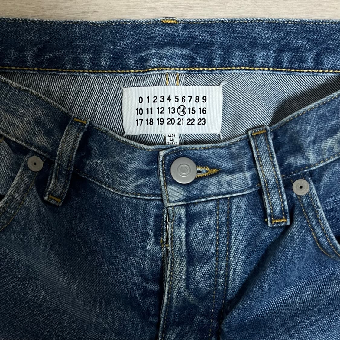 마르지엘라 백스티치 데님팬츠31 상품이미지4