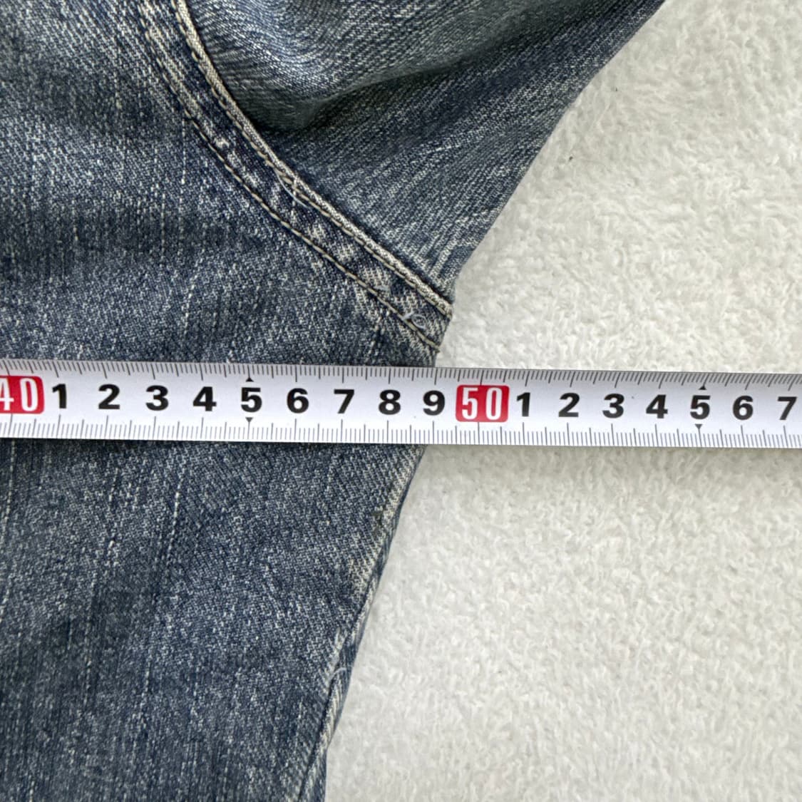실측확인 빈티지 웨스턴 데님 자켓 0518T 상품이미지5