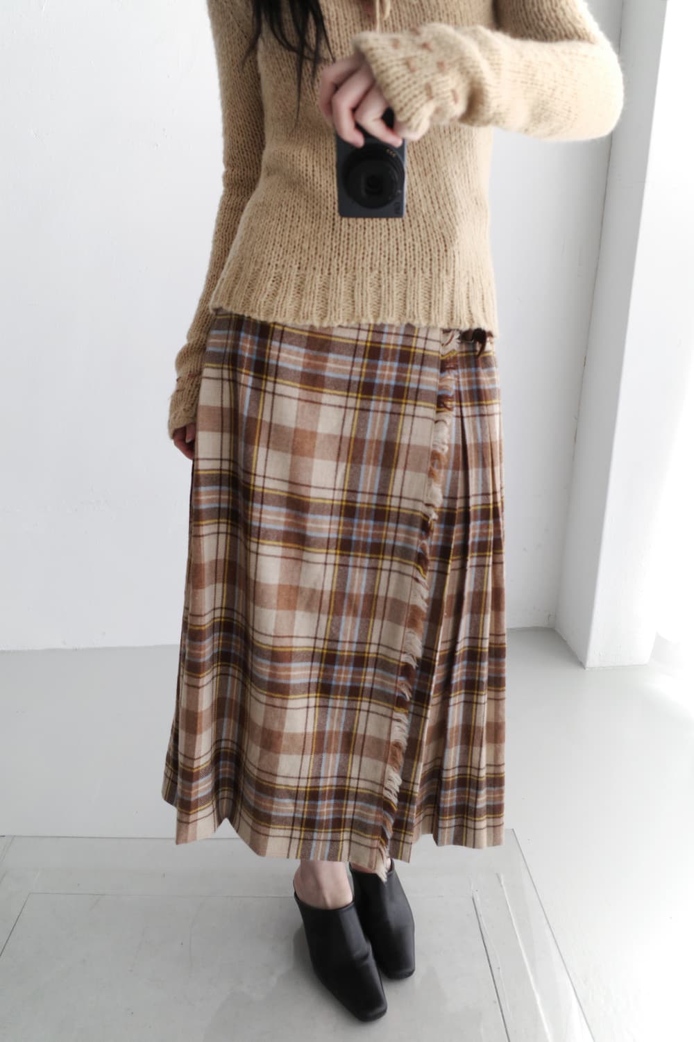 fur trimming knit 상품이미지7