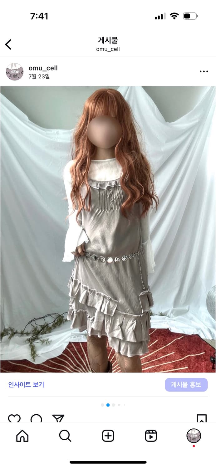 플레어 탑, 끈 원피스 상품이미지2