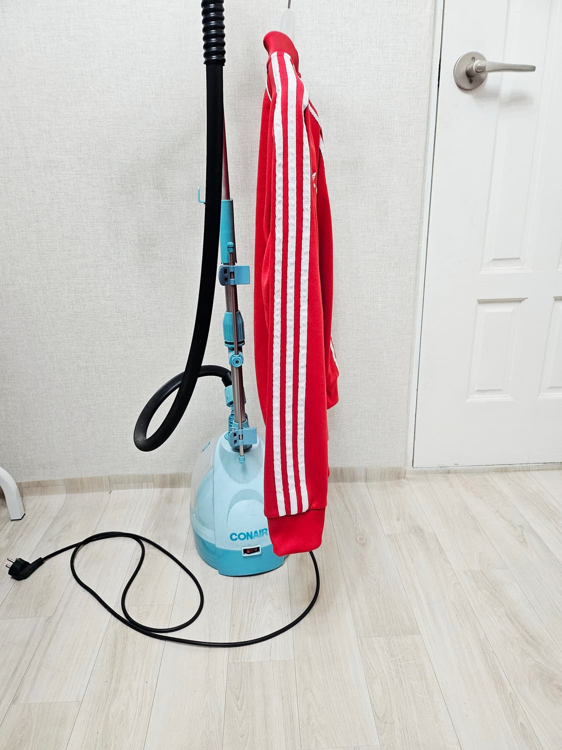 (95)M 아디다스 슈퍼스타 2중지퍼 [빨흰] 트랙탑져지 상품이미지5