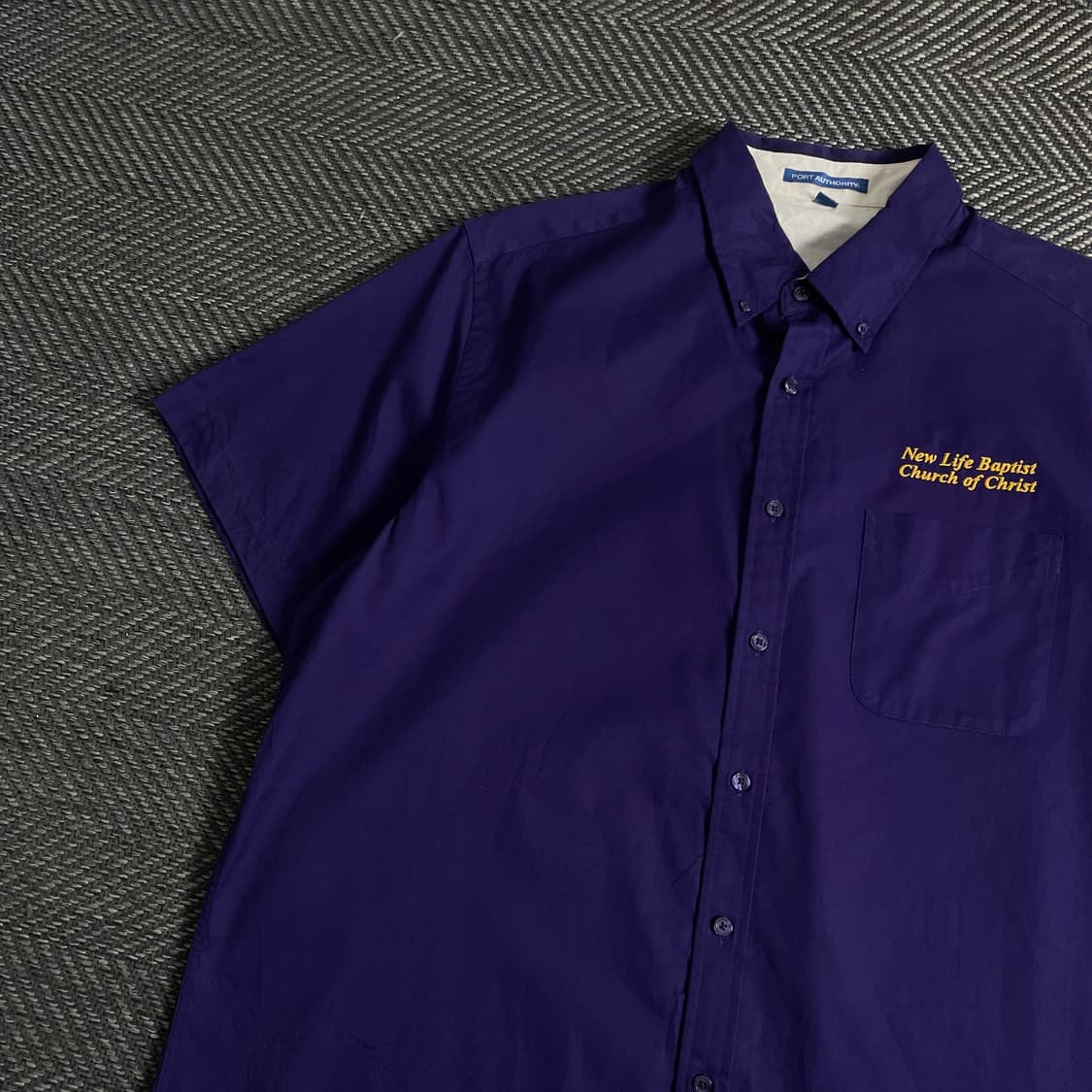 USA 오리지날 빈티지 워크 박시핏 셔츠o 3831 상품이미지4