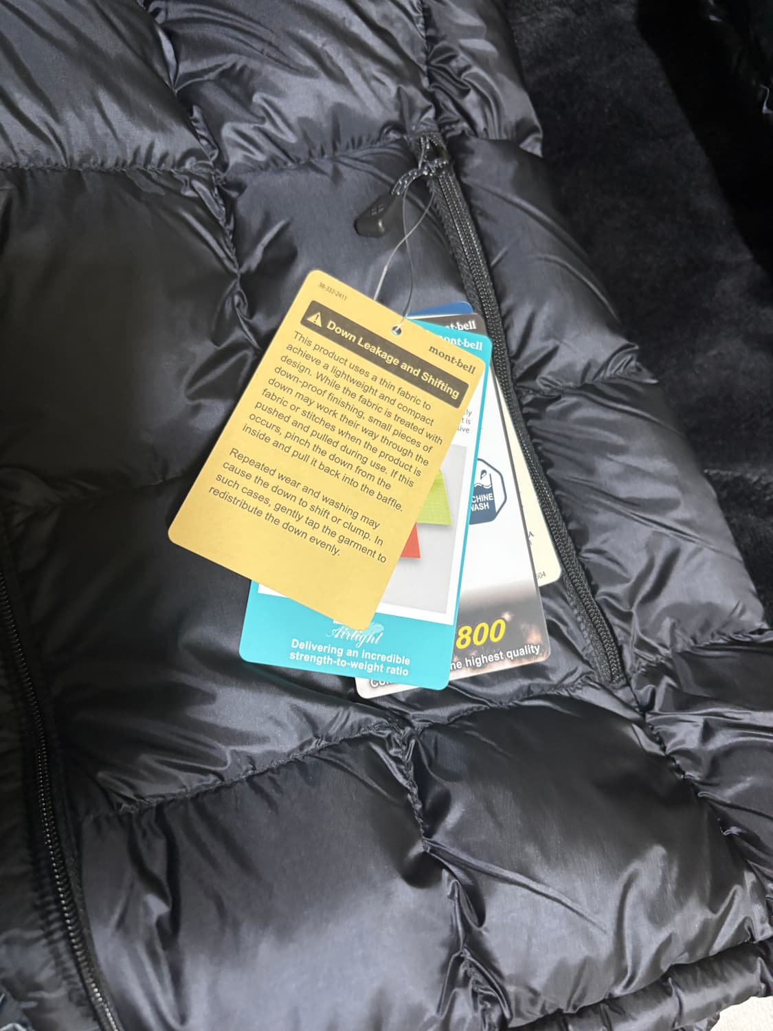 새상품)몽벨 슈페리어 다운 파카 s 상품이미지5