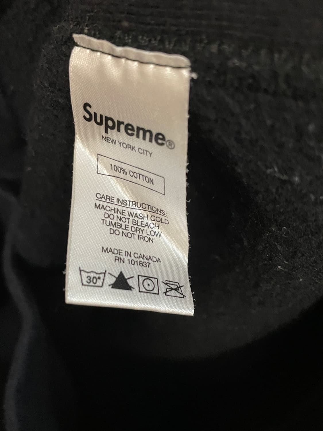 슈프림 17ss 반 고흐 후드 티셔츠 상품이미지7