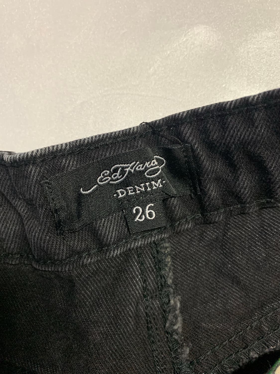 [새제품] 에드하디 블랙 데님 와이드 팬츠 상품이미지6