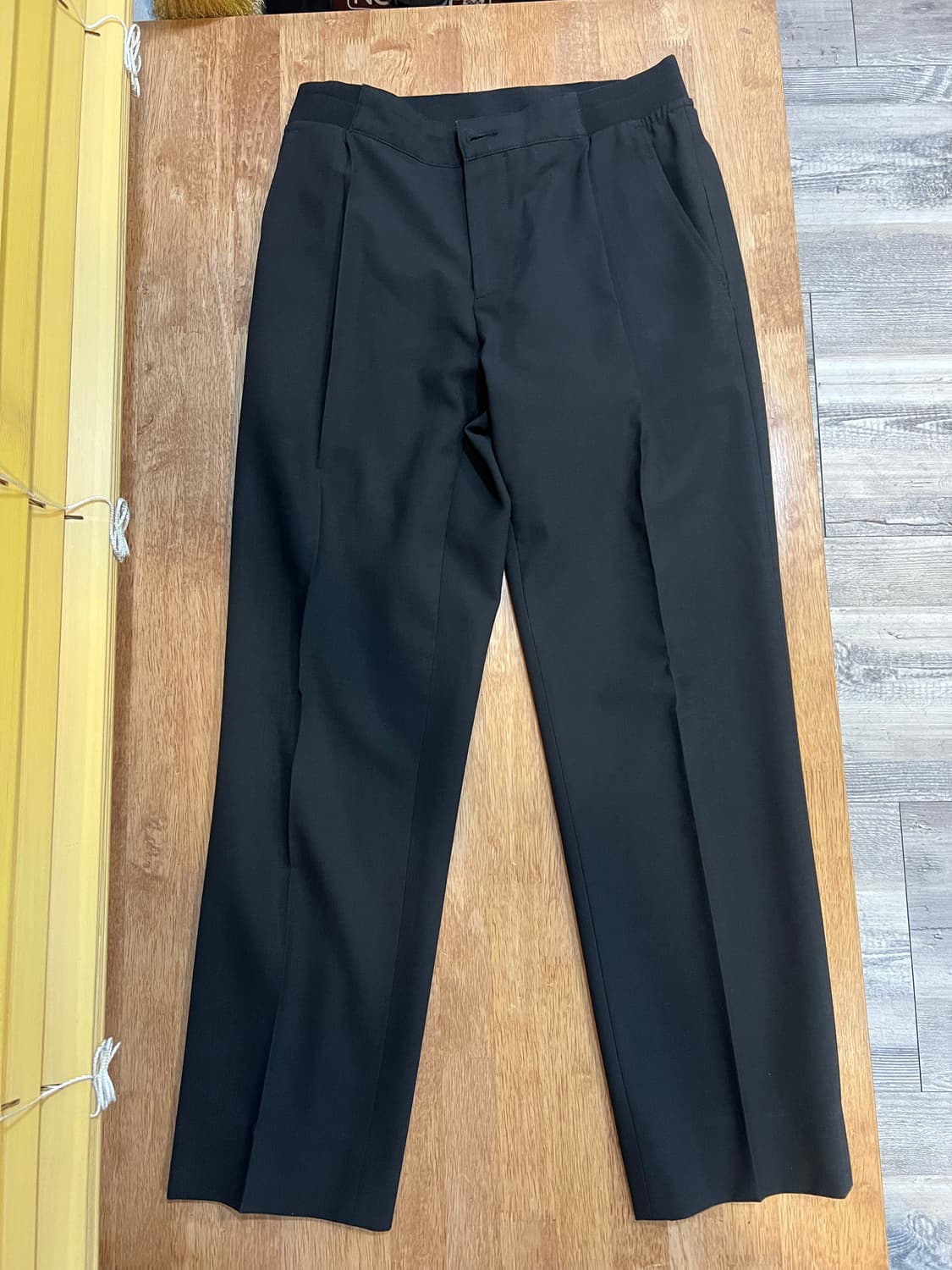 커스텀멜로우 여성 블랙 9부슬랙스 정장팬츠 상품이미지4