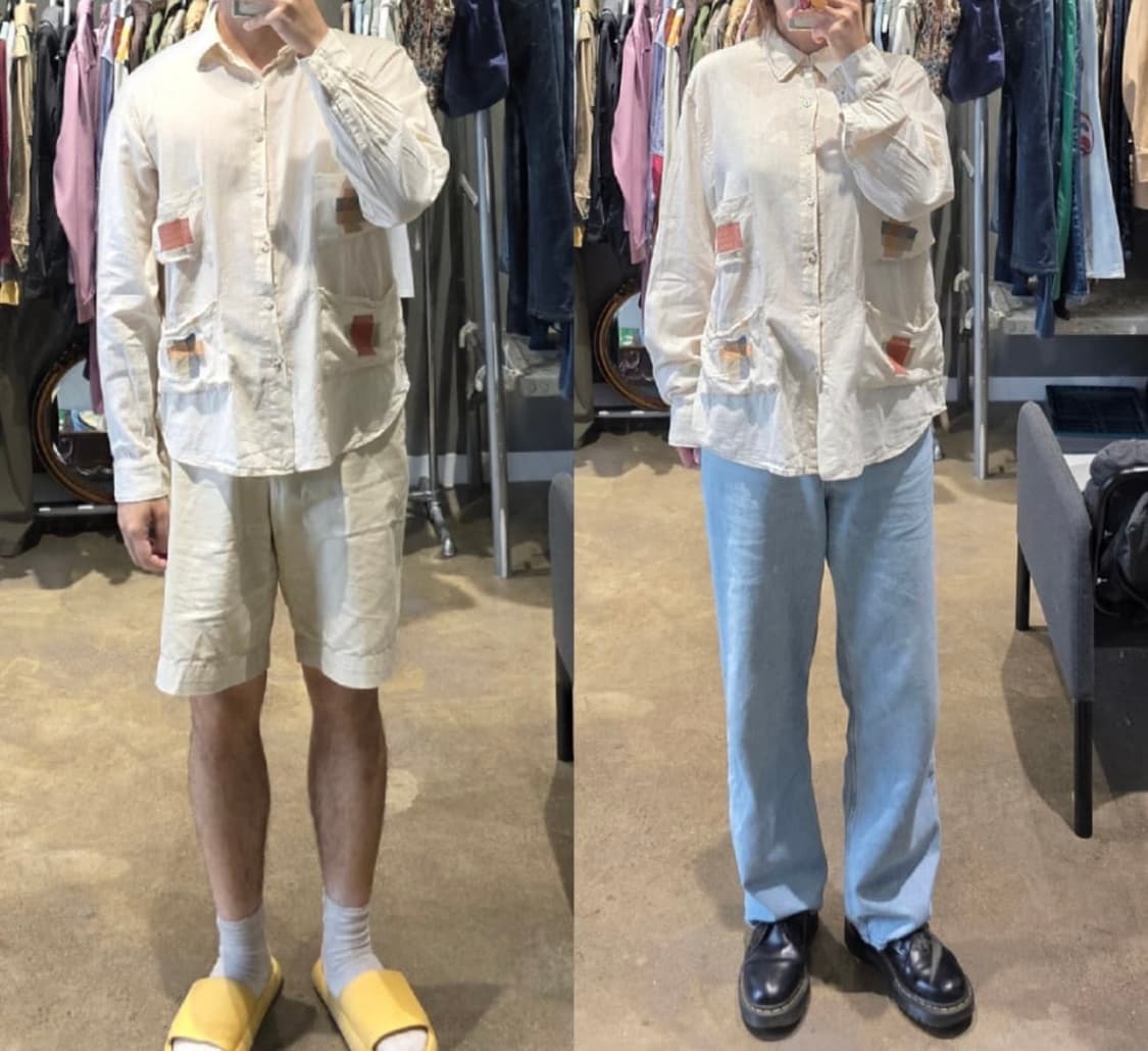 캐피탈 린넨 셔츠 상품이미지3