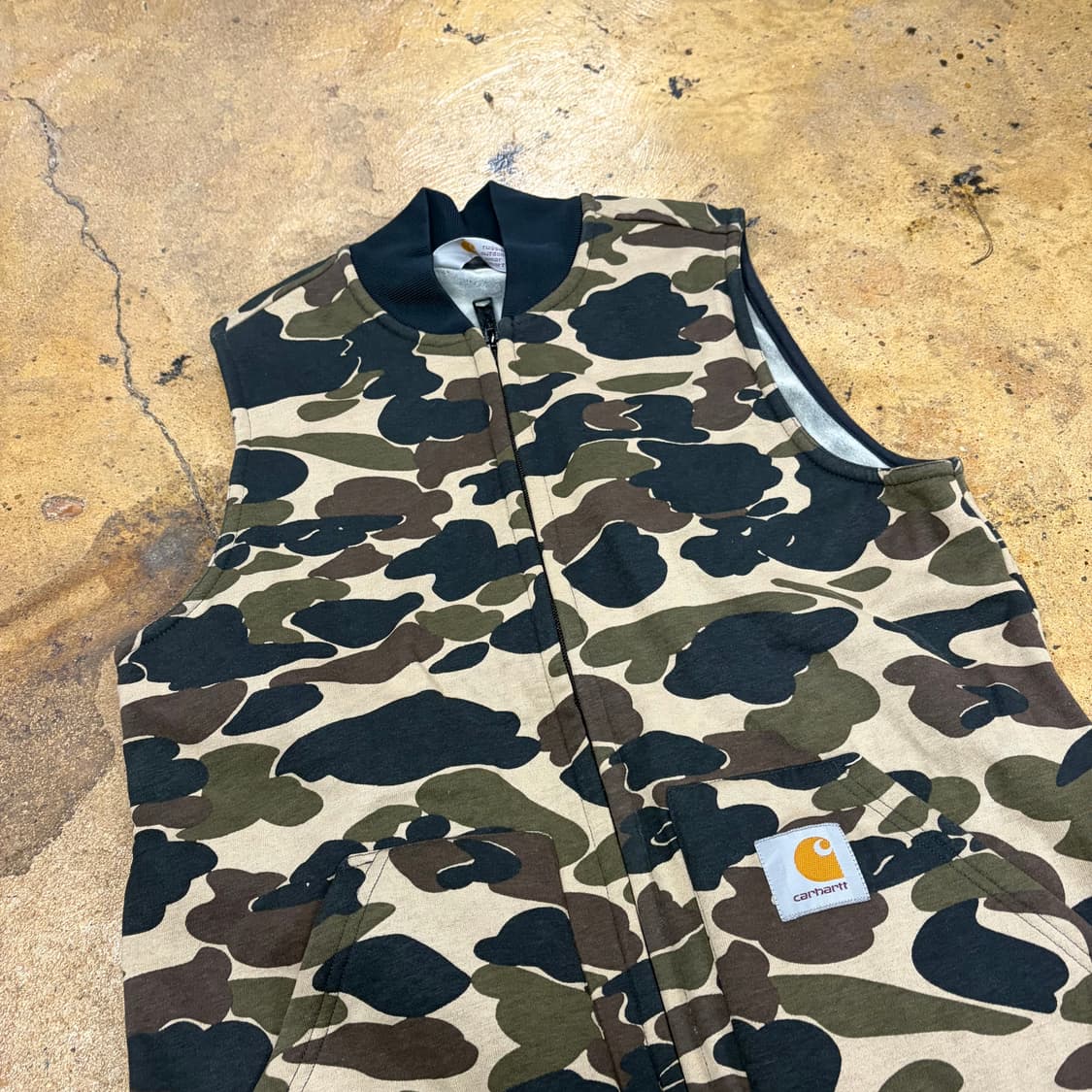 칼하트 카모 밀리터리 조끼  상품이미지1
