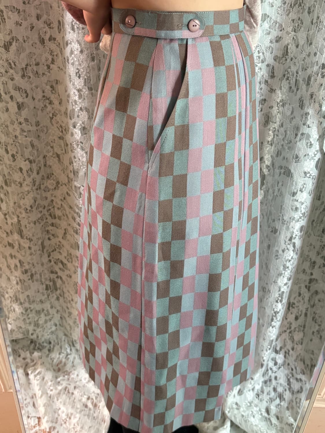 Strawberry mint choco skirt 상품이미지4