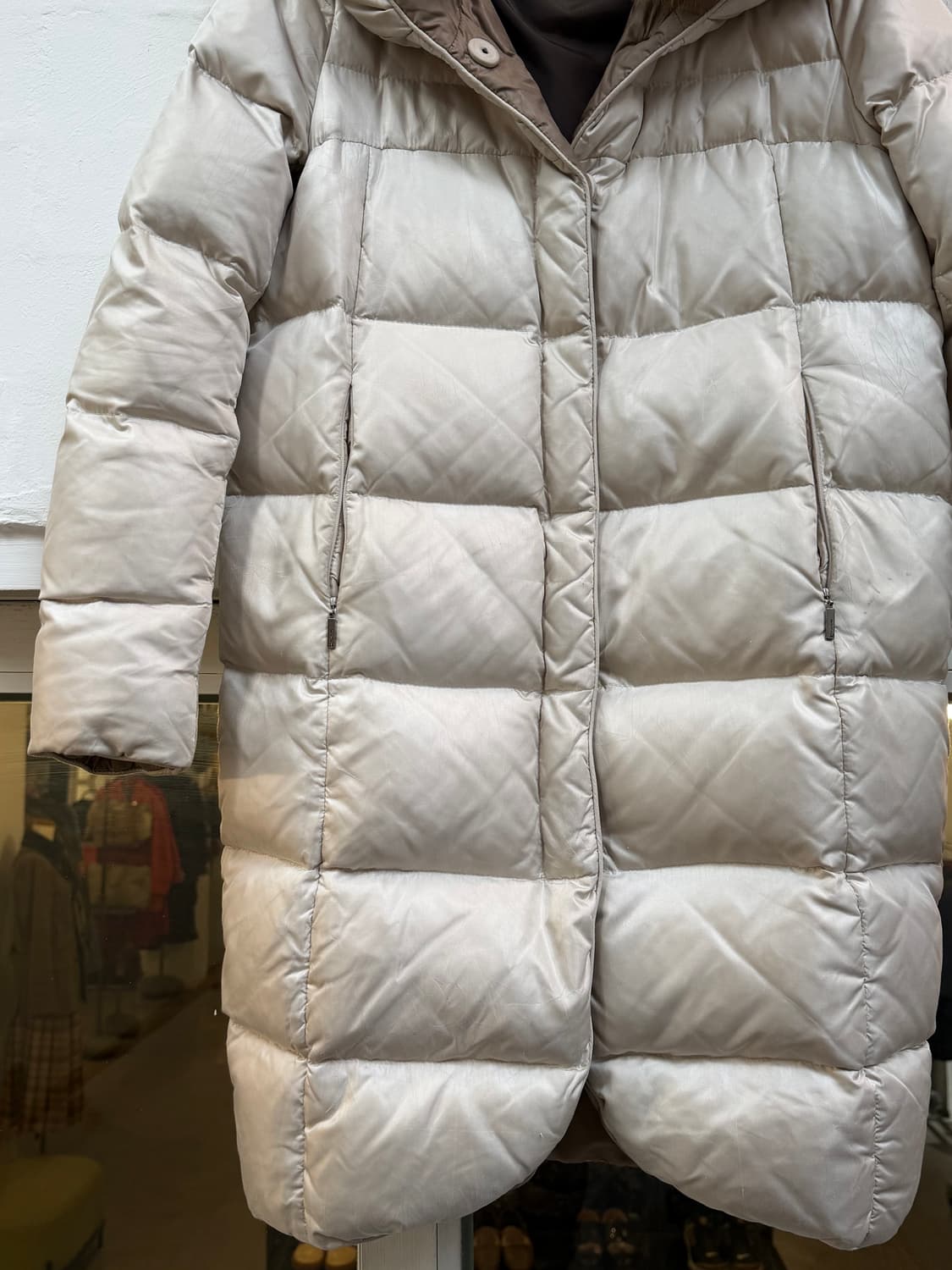 Feyem 리얼 구스 다운 퍼 후드 패딩 파카 38 상품이미지3