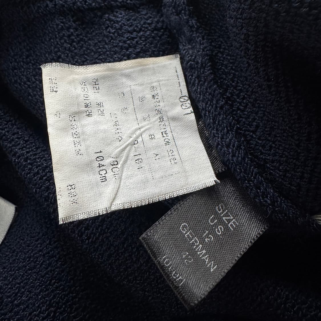 센존 ST.JOHN 로고 자수 니트 팬츠 상품이미지3