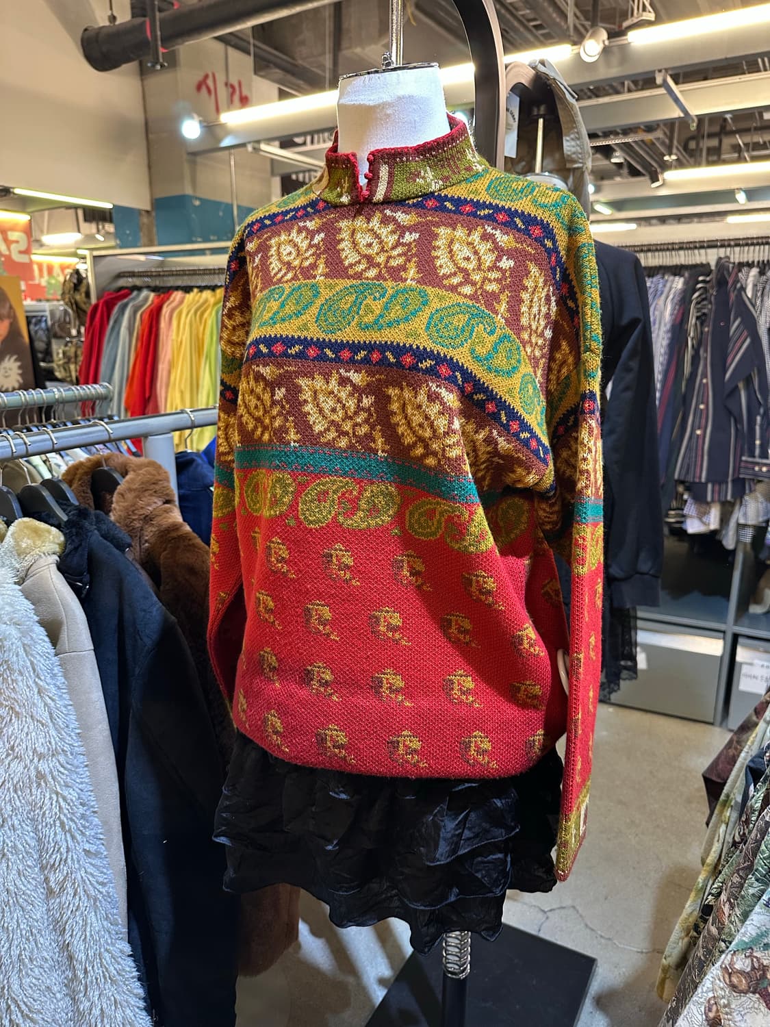 KENZO 겐조 오리엔탈 에스닉니트 상품이미지1