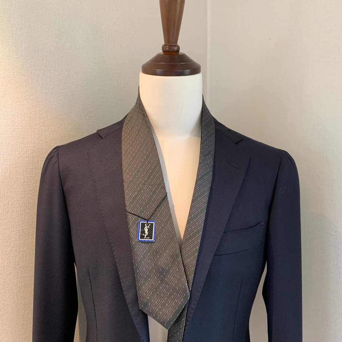 입생로랑(YSL) 택 달린 미사용품 명품넥타이 100실크 S등급 상품이미지1