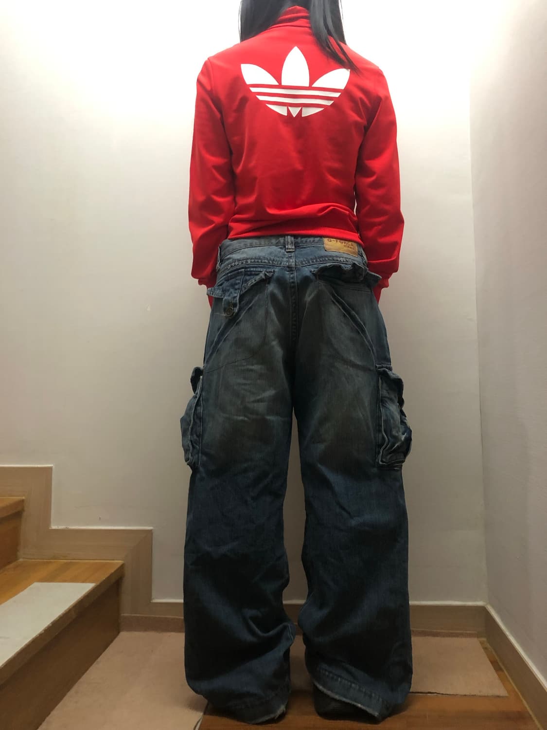 빈티지 아디다스 레드 파이어버드 져지 상품이미지5