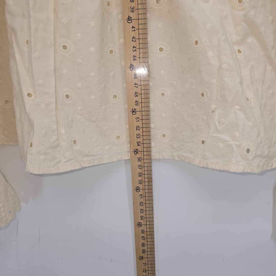 MOUSSY 레이스 러플 빈티지 블라우스 상품이미지5