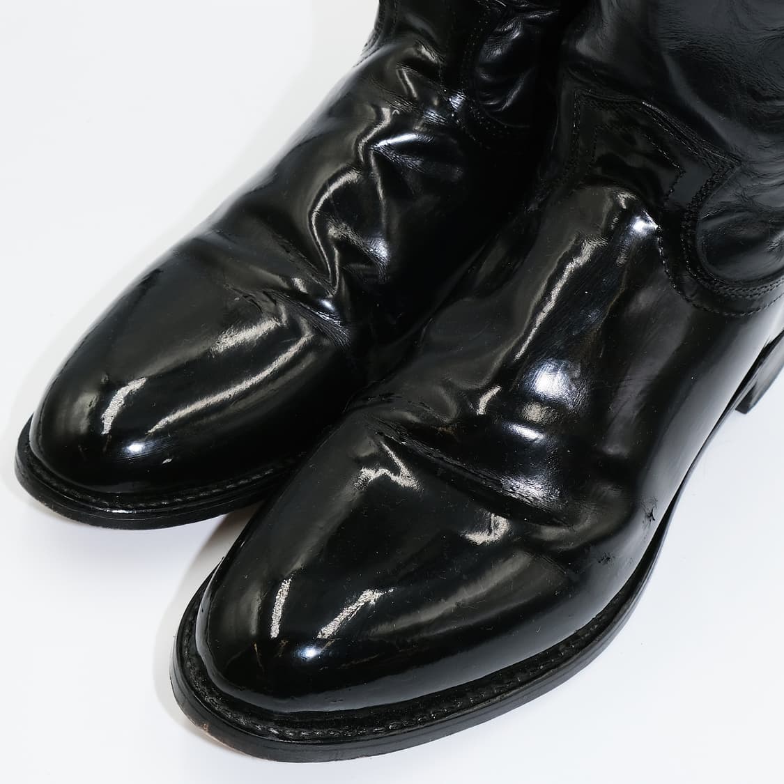 빈티지 저스틴 웨스턴 레더 부츠 9D(270)사이즈 BT27017 상품이미지6