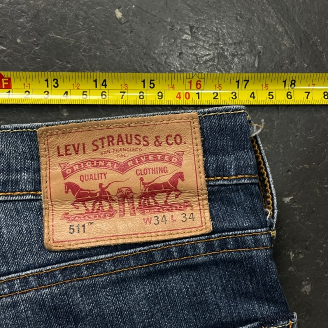 34  리바이스 511 청바지 상품이미지9