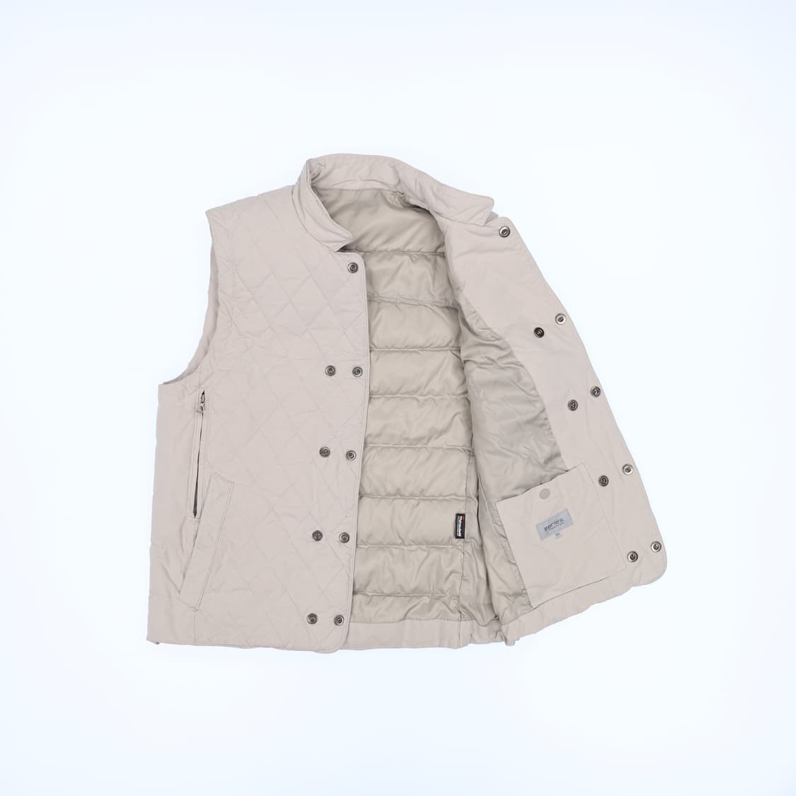 95 시리즈 남성 구스다운 퀄팅 패딩 조끼 N7370 상품이미지3