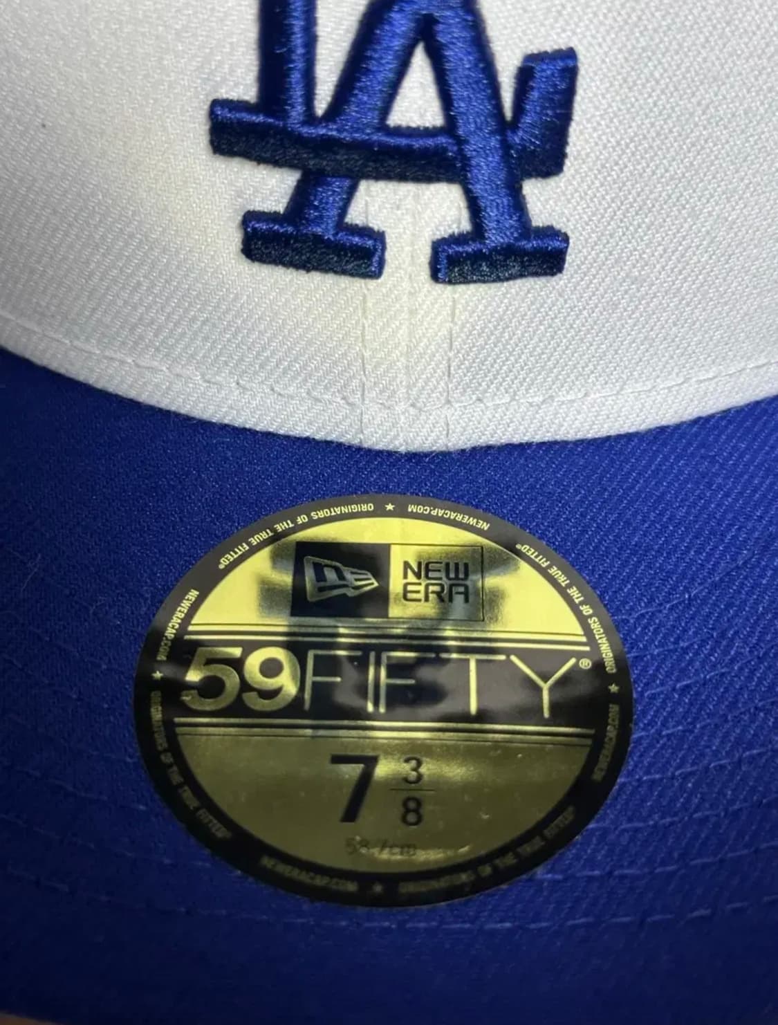 뉴에라 LA 다저스 화이트/블루 7 3/8 상품이미지5