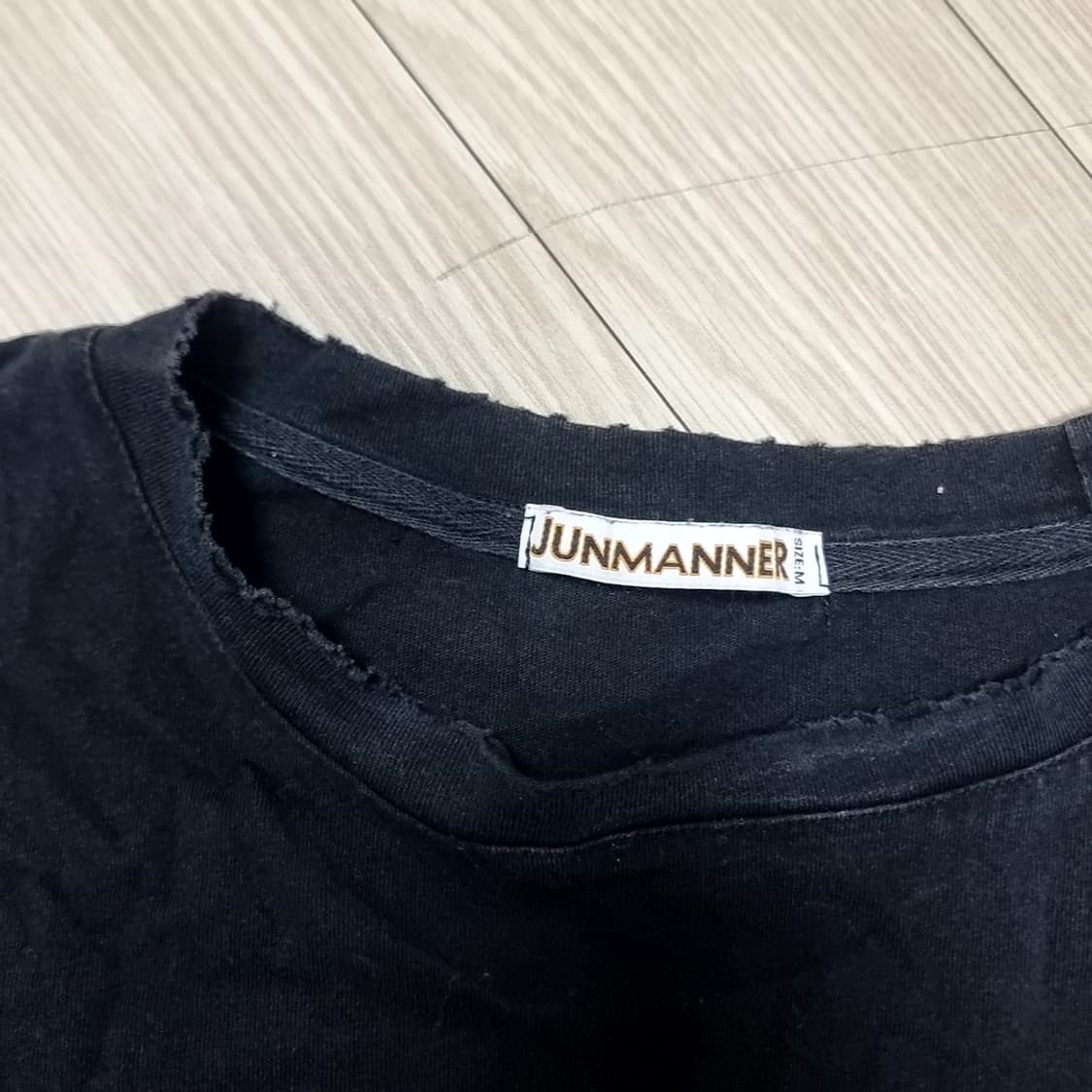 BOSTON 밴드 나시 티셔츠 블랙(free) 상품이미지3