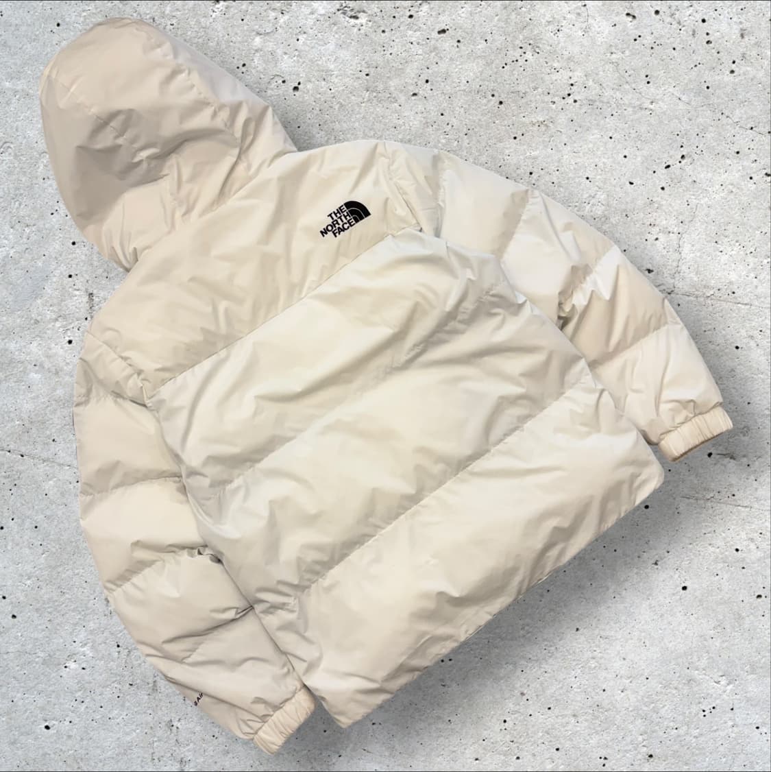 [S] 노스페이스 아스펜 화이트 패딩 점퍼 후드 C48 상품이미지2