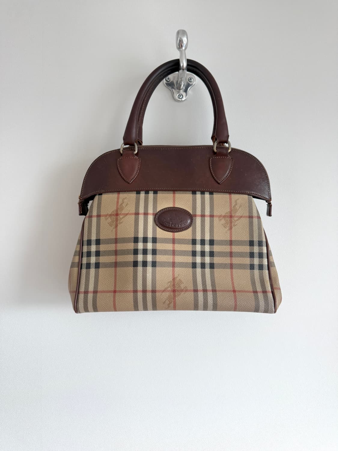 올드 버버리(Burberry) 노바체크 토트백(ITALY) 상품이미지1