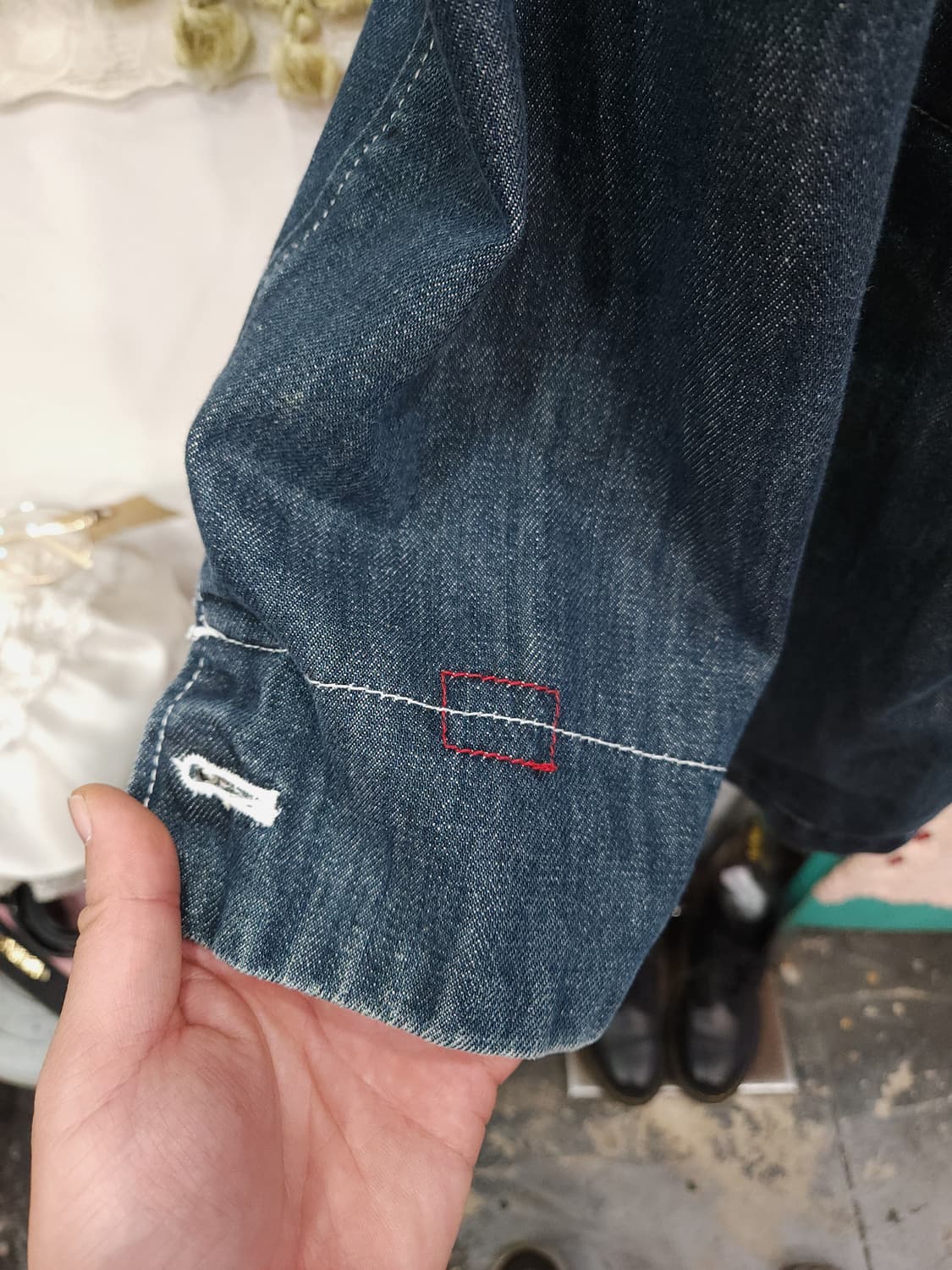 리바이스 에스닉 패치워크 후드 데님 커버롤

 상품이미지2