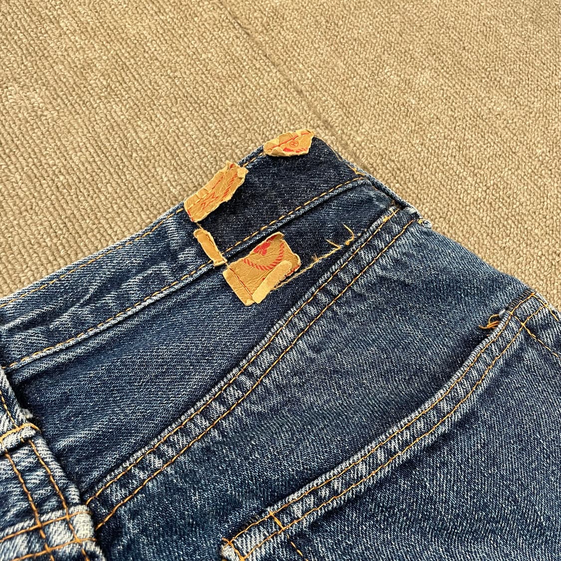 DENIME japan 드님 셀비지 스트레이트 데님 26 상품이미지5
