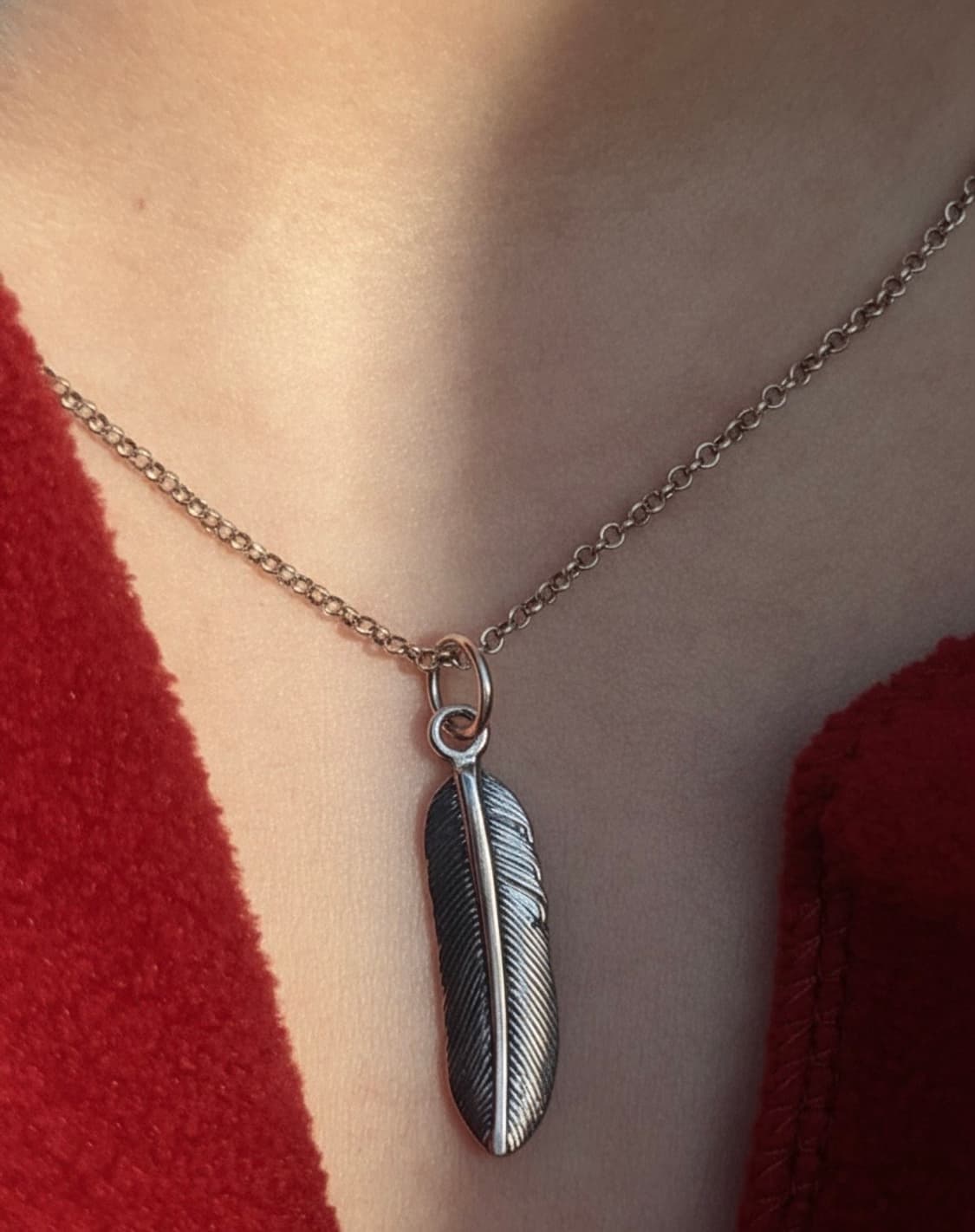 실버페더 2mm 체인목걸이 상품이미지3
