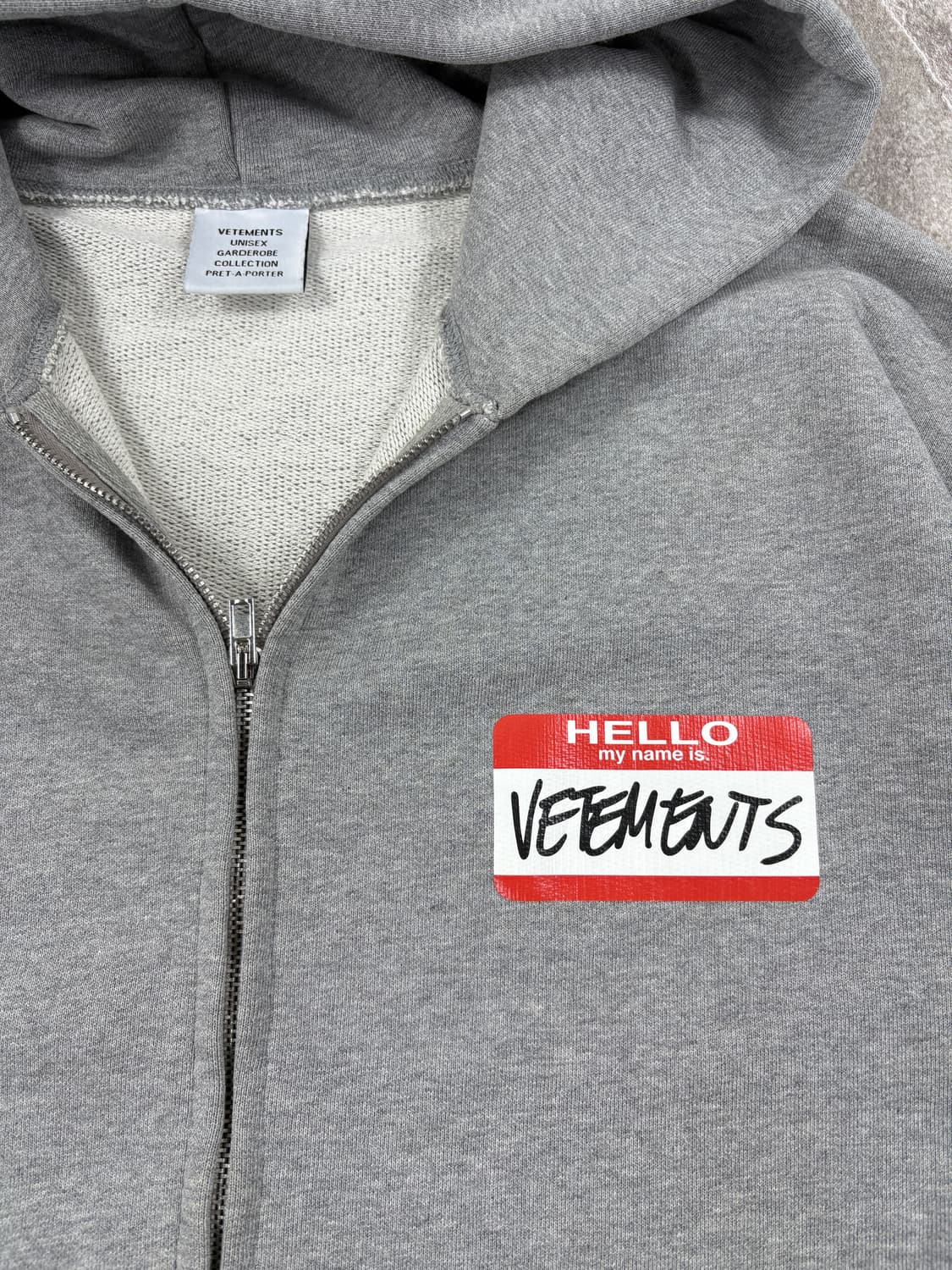 Vetements 22SS Hooded zip-up    상품이미지4