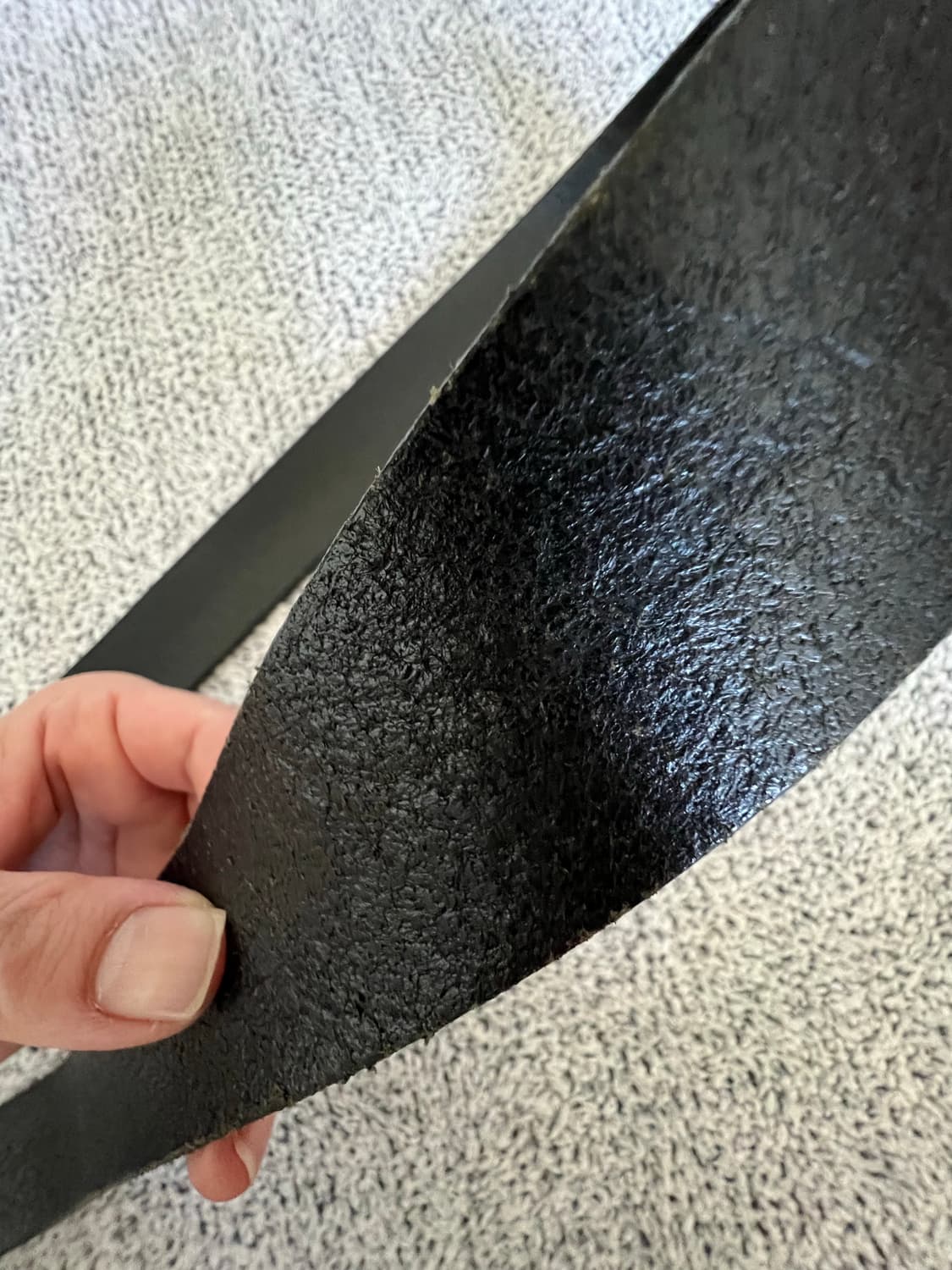 폴로 랄프 로렌 포니 로고 플라크 가죽 벨트 상품이미지6