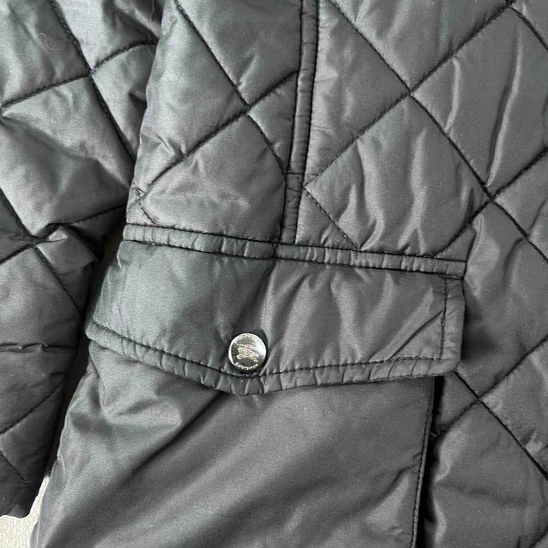 85 버버리 롱누빔 패딩자켓  상품이미지3