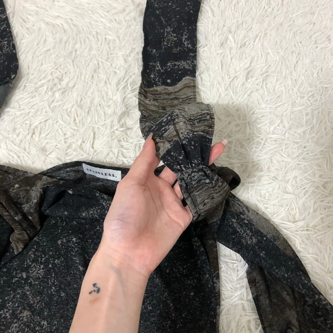 빈티지 시스루 긴팔 슬리브 상품이미지8