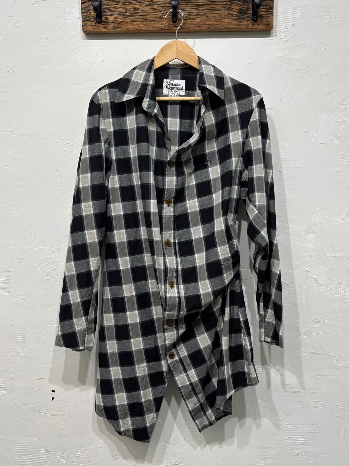 Vivienne Westwood 비비안 웨스트우드 맨즈 ORB로고 체크패 상품이미지5