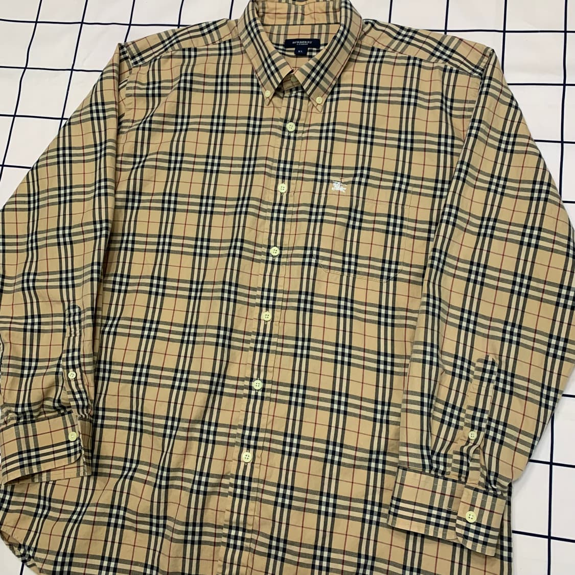 버버리 노바체크 셔츠(정품) 상품이미지1