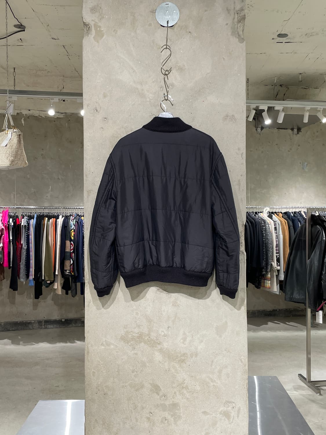 미쏘니 다크 브라운 앤 블랙 모헤어 리버시블 자켓 상품이미지8