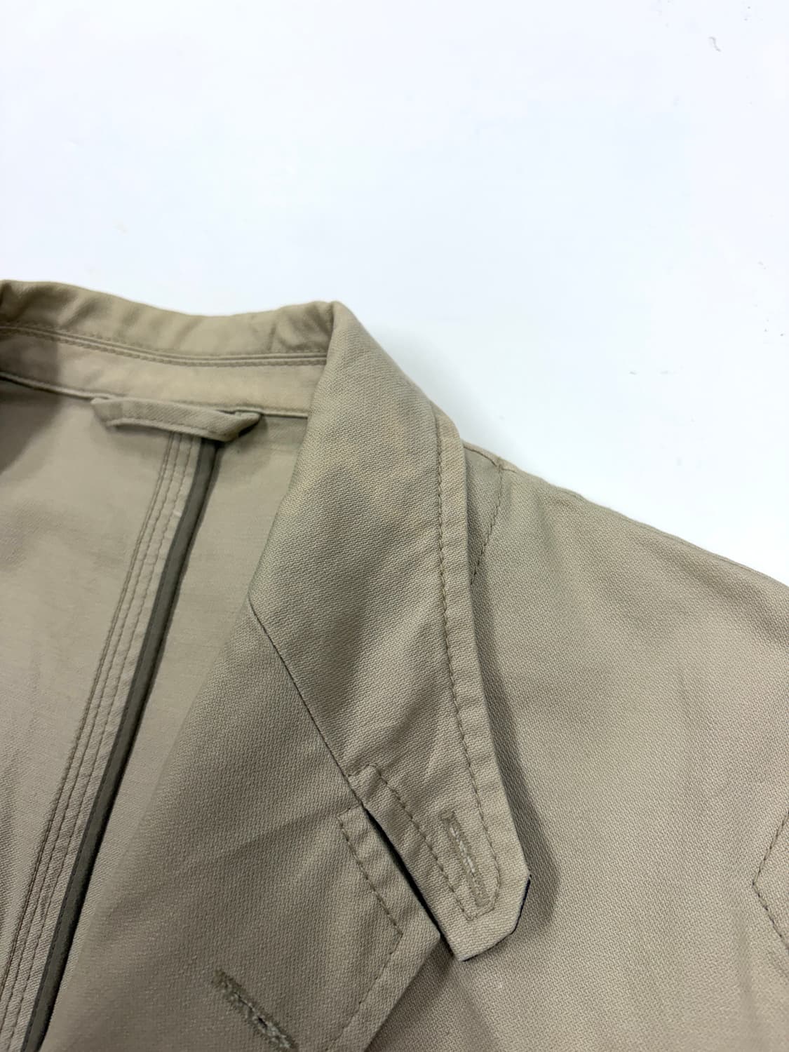 유니클로 UNIQLO 베이지 코튼 블레이저 자켓 상품이미지3