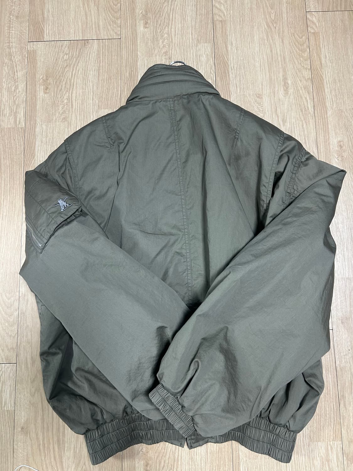 오픈와이와이 코튼 카고 봄버 자켓 카키 상품이미지5